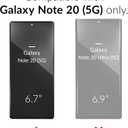 Crave Galaxy Note 20 Case, Shockproof Protection Dual Layer Case for Samsung Galaxy Note 20 (6.7 inch) - Black