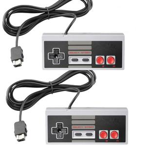 NES Classic Controller for NES Classic Edition and Classic Mini - 2016 and 2016 Version, Retro Controller 8 FT Extension Cable Classic Mini Controllers(2 Pack)