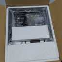 LELELINKY 3 Tier End Table,Record Player Stand with Storage Up to 100 Albums,Turntable Stand for Vinyl,Brown Records Shelf for Living Room Bedroom (Medium)