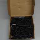 8 Pcs 48" Adjustable Bungee Cords with Hooks, Heavy Duty UV Resistant Shock Straps with Carabiner Clips