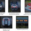Bachmann Trains - Amtrak City Sprinter - Ready to Run Electric Train Set - HO Scale