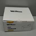 Cat Water Fountain Stainless Steel, 138fl.oz / 4.1L Wireless Cat Fountain, Pet Water Dispenser Cordless for Cats & Dogs Indoor