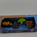 MISCO PUSH ROLL 4PC SET SOFT SQUEEZABLE VEHICLES MARINE LIFE CARS
