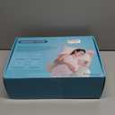 Pregnancy Pillow for Pregnant Women, Soft Pregnancy Body Pillow, Support for Back, Belly, HIPS, Legs, Maternity Pillow with Detachable and Adjustable Pillow Cover