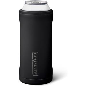BrMate Hopsulator Juggernaut Can Cooler Insulated for 24oz / 25oz Cans | Can Insulated Stainless Steel Drink Holder for Beer, Tea, and Energy Drinks (Matte Black)