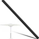 1 Pack 1.5'' Dia Umbrella Replacement Lower Pole, Heavy Steel Patio Umbrella Bottom Pole Replacement, 1.7 mm Thickness, No Bullet Buckle Outdoor