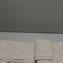 NICETOWN 100% Blackout Linen Curtains 90" Long for Bedroom, Thermal Insulated Living Room Curtains with Liner, Farmhouse Style Linen Blend Window Draperies for Dining Room (2 Panels, 52" W, Natural)