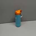 Hydro Flask Kids Water Bottle for School - Stainless Steel and Insulated with Straw Cap - 18 Oz in Seaspray Blue