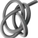 Premium Flexible Grey Vacuum Tubing 1" Inner Diameter, Gray, 150cm