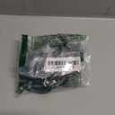 Novelty Lights 8.5 Foot 20 Light Mini LED Crafting Lights, Warm White LEDs on Green Wire, 24 Inch Lead, Non-Connectable Short Fairy Light String for Art Projects, Bottle Lights, Crafts