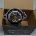 Mishimoto MMTS-WRA-12E Thermostat with Housing, Compatible with Wrangler JK 2012-2018, 194F