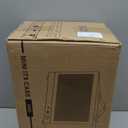 S400 Pro 10.8L Portable Mini-ITX Computer Case with PCIe 4.0 Cable, Advanced Vented Panel, Front Type-C USB3.0 Ports, Fits Triple Slot GPU (Black)