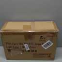 Set of 2 18 Inch Lighted Outdoor Christmas Tree with Remote, Timer, Multi-Color Lights, Battery Operated Pre-lit Frosted Pathway Artificial Urn Filler, Christmas Porch Decorations for Home Porch Yard