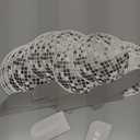 12PCS Prom Silver Disco Theme Party Honeycomb Centerpieces 70s Birthday Decorations Disco Table Toppers Discoball Centerpieces for Table Back To 70s 80s Prom 2025 Party Supplies (Not Ball)