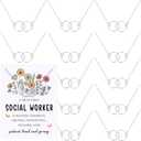 Huquary 12 Set Social Worker Month Employee Appreciation Gifts Bulk Social Worker Necklace with Inspiration Cards Motivational Thank You Gifts for Women Crna Nurse Teacher Volunteer Employee Coworker
