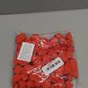 Tongcloud 100pcs Mini Artificial Rose Artificial Fake Rose Head Mini Foam Artificial Rose Head for DIY Crafts Wedding Party Valentine's Day Bouquets Festival Home Decoration(Red, 3.5cm/1.38inches)