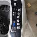 BLACK+DECKER 3.0 Cu. Ft. Portable Washer, 26.5 lb. Capacity Washing Machine, 6 Cycles, Quick Connect Sink Adapter and Drain Hose Included, Transparent Lid & LED Display, BPW30MW, White