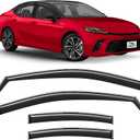 Voron Glass in-Channel Extra Durable Rain Guards for Toyota Camry 2025-2026 Sedan, Window Deflectors, Vent Window Visors, 4 Pieces - 200705