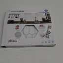 Vamos Tile Upgraded Thicker Design Backsplash Tile Peel and Stick, 10-Sheet Grayish White with Gray Grout Long Hexagon Self Adhesive Wall Tiles Stick On Backsplash for Kitchen Bathroom RV Fireplace