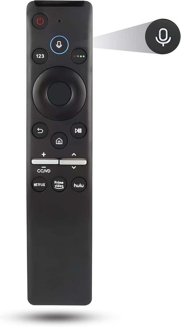 BN59-01312G Replacement Voice Remote Control for Samsung Smart 4K UHD TV RU8000 RU800D RU740D UN49RU8000 UN55RU8000 UN65RU8000 UN75RU8000 UN82RU8000 UN85RU8000 UN55RU8000FXZA UN65RU8000FXZA