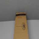 JEAREY 9FT Outdoor Patio Umbrella with Solar Lights, LED Lighted Pool Umbrella with Tilt and Crank, Outdoor Table Umbrellas for Deck, Yard & Market (Lemon)