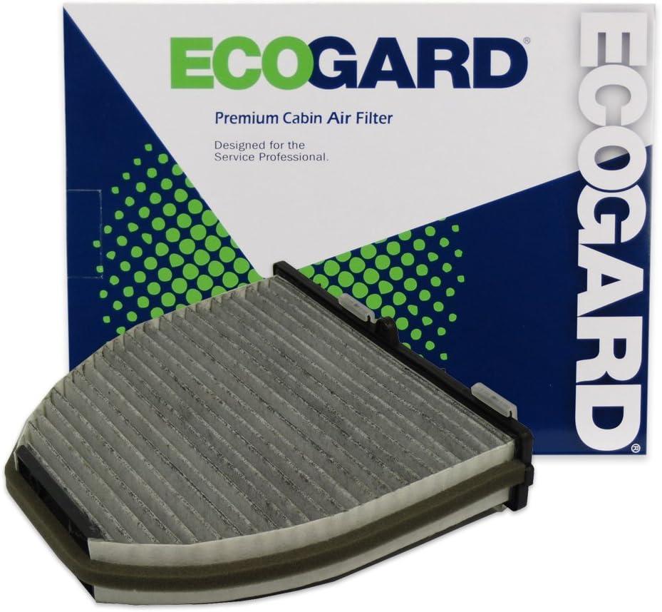 ECOGARD XC45844C Premium Cabin Air Filter with Activated Carbon Fits 2010-2016 Mercedes-Benz E350, 2008-2012 C300, 2010-2015 GLK350, 2012-2015 C250, 2008-2015 C350, 2012-2018 CLS550