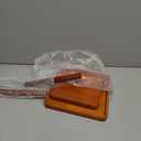 Marsui Square Side Table Small Drink Pedestal Wood End Table Cocktail Coffee Desk for Living Room Small Spaces Bedroom Sofa Corners and Office (Brown)