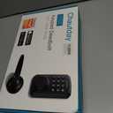 Front Door Lock Set, WiFi Keyless Entry Door Lock Deadbolt with Handle Set, Lever Handle, Same Key