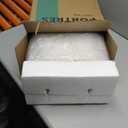 PORTRES 27" Modern Ceramic Table Lamp Set of 2 for Living Room Green & Gold Bedside Lamps for Bedroom Nightstand Lamp Tall End Table Lamps