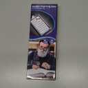 Magnifying Glass with Light, 20 LED Large Handheld Lighted Magnifier Rectangle Illuminated Magnifying Glass for Seniors Reading, Low Vision, Close Work & Inspection