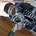 Reusable Coffee Filter Basket for Ninja Luxe Cafe ES701, Stainless Steel Single-Cup Filter Compatible with Ninja Espresso Machine (NOT for ES601)