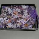 Jigsaw Puzzle for Adults 500 Pieces  500 Piece Puzzle with Scenic Cabin, Interlocking Adult Puzzles, Letter Clues, 1:1 Poster, Home Decor Gift | 20.5 x 15 in (Mountain Lake Bonfire)