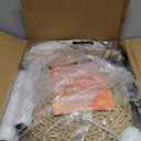 Modern Cat Tree, Wood Cat Tree Tower for Small Cats, Luxury Cat Condo with Scratching Posts and Flower Platforms, Cat Furniture by Easyego (Milky White)