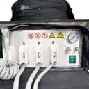 Portable Veterinary Dental Delivery Unit with Air Compressor and Suction System for Dental Veterinary Clinic, 4H