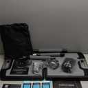 EVO Gym - Portable Home Gym Strength Training Equipment, at Home Gym | All in One Gym - Resistance Bands, Base Holds Gym Bar & Handles for Travel | Portable Gym & Home Exercise Equipment