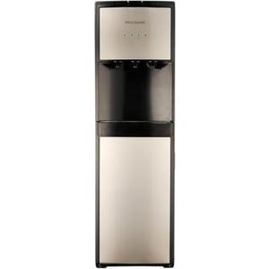 Frigidaire, 5 Gallon Bottom Loading Hot and Cold Water Dispenser, Stainless Steel