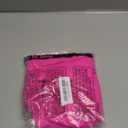 ATTRACO Women Ribbed Workout Crop Tops with Built in Bra Yoga Racerback Tank Top Tight Fit (6, Hot Pink) Medium