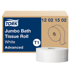 Tork Advanced Jumbo Bath Tissue Roll, 2-Ply, 10 inch Dia.