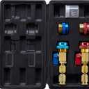 Lichamp Automotive AC R134A R1234YF Valve Core Remover and Installer Tool Set, for Standard and JRA Valve Core Couplers