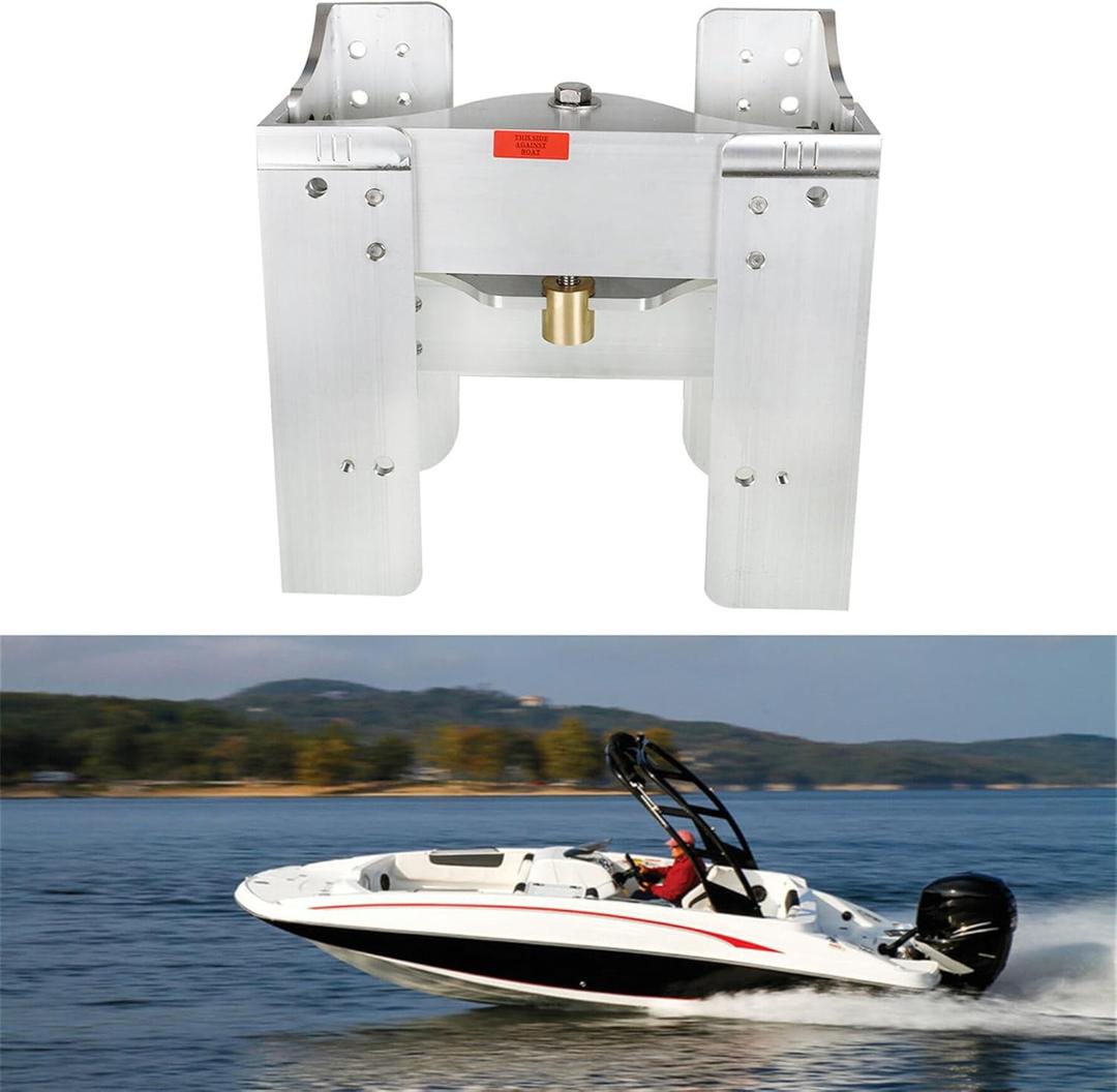 munirater 6 Inch Setback Adjustable Jack Plate Replacement for Boat Outboard Motor Jack Plate JPL4500