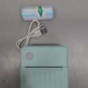 LECHPRO Label Makers, Label Maker Machine with Tape, Bluetooth Label Maker, Portable Thermal 2 Inch Label Printer for Small Business, Barcode, Address, Logo, Clothing, Sticker Printer for Phones