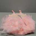 keaiyouhuo Kids Pink Witch Costume for Girls Pink Princess Sequins Tulle Dress Halloween Cosplay Outfits with 140