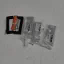 Probrico (5 Pack Matte Black Square Cabinet Pulls 3-1/2 Inch(90mm) Hole Center Modern Kitchen Cabinet Hardware 4 inch(102mm) Overall Length Stainless Steel Drawer Handles