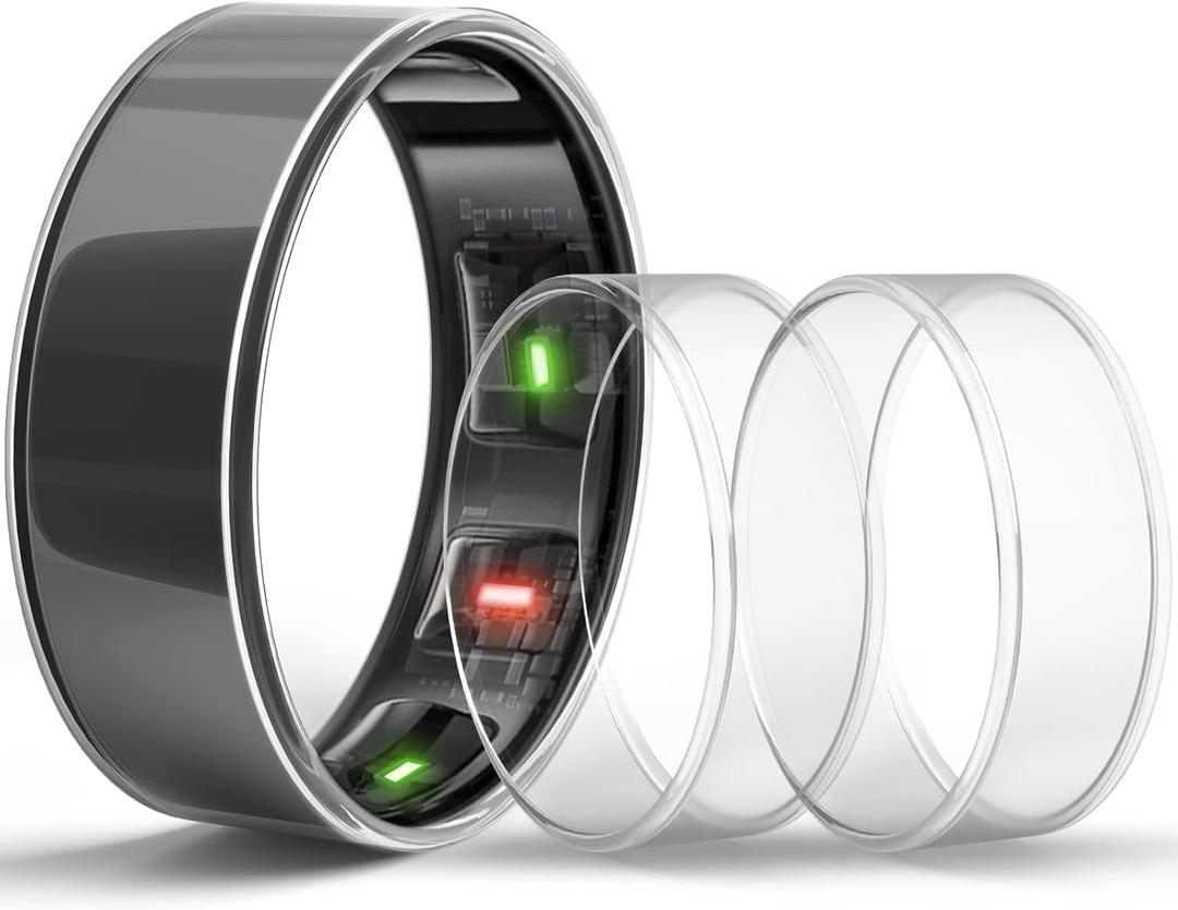 Ring Cover Compatible with Oura Ring Gen 4/Oura Gen 3, Durable Scratch-Resistant TPU Protecter for Women Men for Gym and Working Out (3 Clear, Size 11)