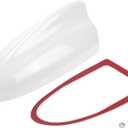 Shark Fin Antenna Cover, AM/FM Signal Roof Aerial Universal for Car Auto SUV Truck ABS Material with Adhesive Base Pearlescent White