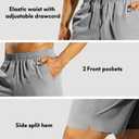 Haimont Men's 5 Inches Quick Dry Workout Running Shorts Active Shorts with Pockets Lightweight Breathable Light Grey, S (Gray, S)