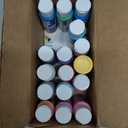 Apple Barrel, Vibrant Spectrum Collection Acrylic Craft Paint, PROMOABIII, 2 fl oz each, 16 assorted matte colors, 16 count