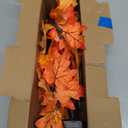 CKE 2 Pcs 24 Inch Artificial Fall Tree Lighted Maple Tree Battery USB Operated w/Timer, 24 LED Thanksgiving Decorations Table Lights Tree for Autumn Wedding Party Gift Indoor Outdoor Harvest Home Deco