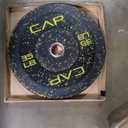 CAP Barbell Rubber Olympic Bumper Plate | Multiple Options/Colors (35lbs - Single)