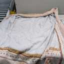 FERBIA Women Boho Cardigan Sweater Long Open Front Maxi Knit Sweaters Aztec Tribal Tassel Fringe Thin Coat (Small)